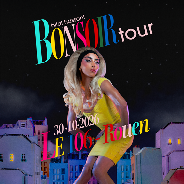 Bilal Hassani en concert au 106 le Ven 30 oct
